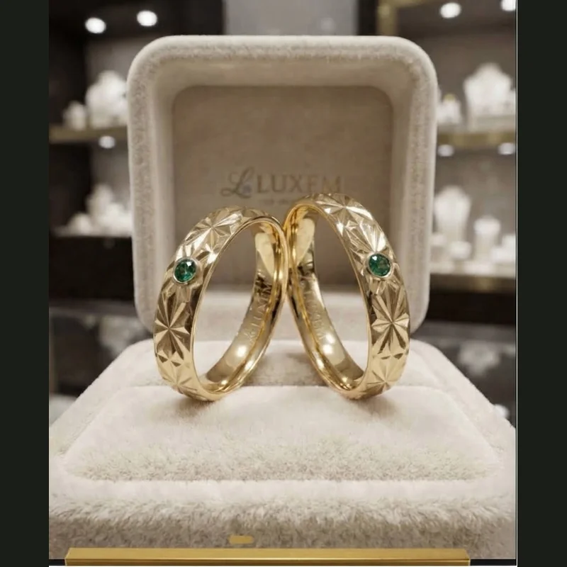 Argollas de Matrimonio Diamantadas